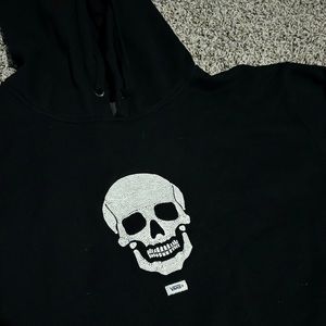 Vans Skull embroidered hoodie
